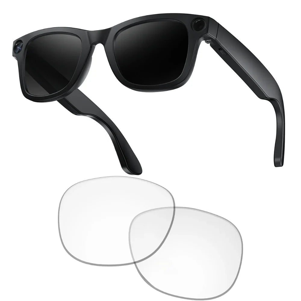 Lunettes connectées, Caméra Intégrée, ChatGPT – SmartView Pro IA