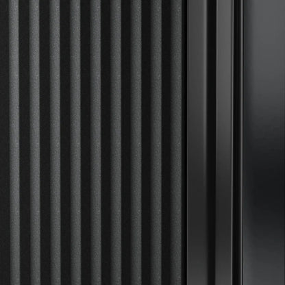 Panneau occultant avec cadre dissimulé