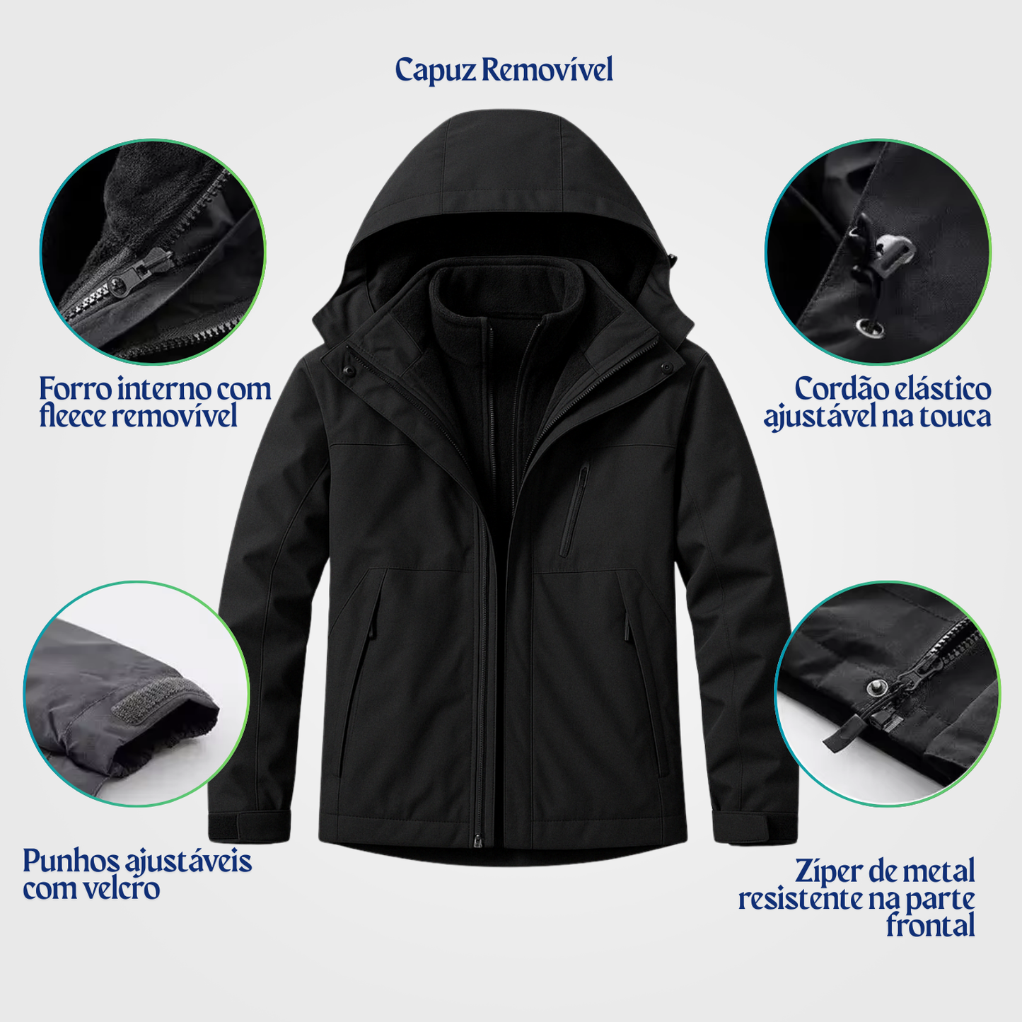 Veste Femme 3 en 1 Lua