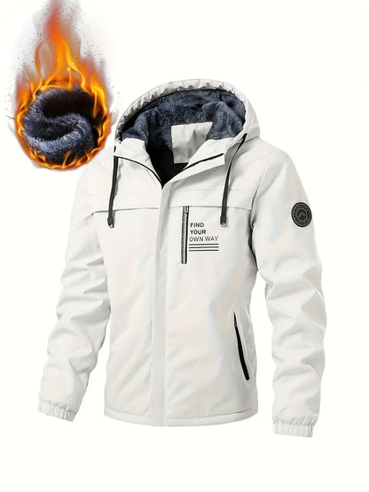 casaco masculino impermeável