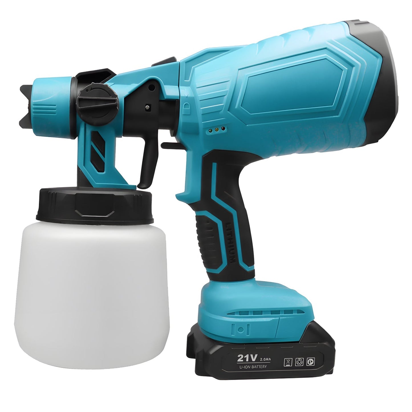Pulvérisateur de peinture sans fil haute pression avec batterie - Achetez-en 1, obtenez-en 2