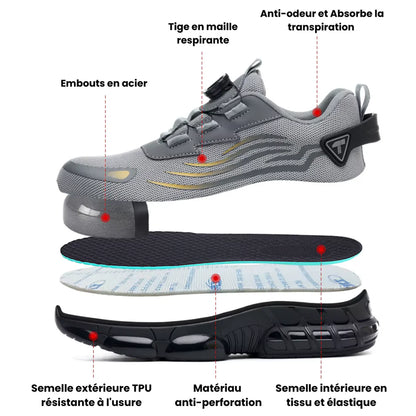Sadoper JB Safety Maven | Chaussures de securité Indestructibles