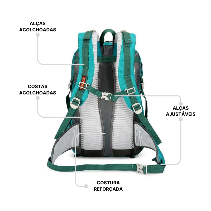 Sac à Dos de Camping Imperméable 40L