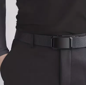 Nouvelle ceinture à boucle automatique, ceinture tactique en toile pour le travail, les tenues décontractées et les activités de plein air, ceinture pour pantalon d’entraînement militaire pour hommes
