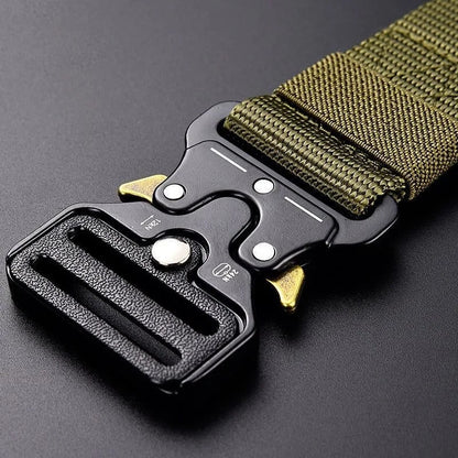 Ceinture tactique à libération rapide pour les activités de plein air, ceinture militaire
