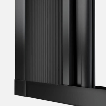 Panneau occultant avec cadre dissimulé