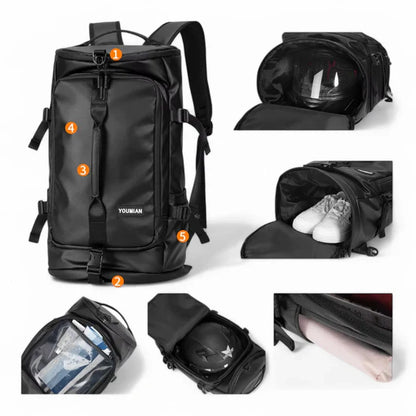 Sac à dos étanche grande capacité de 40L – TrailPro – Havresacs