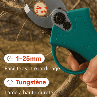 Sécateur Électrique Coupe-Tout - RapidPruner - 1 acheté, 1 offert
