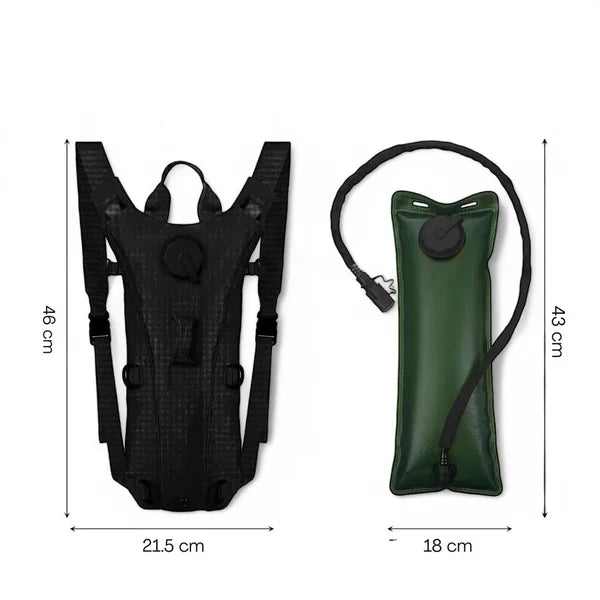 Sac à dos d'hydratation sport 3L – AquaPack – Havresacs