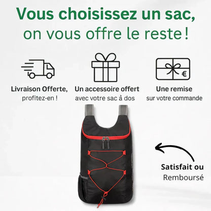 Sac pliable ultraléger 20L – FlexiPack – Havresacs