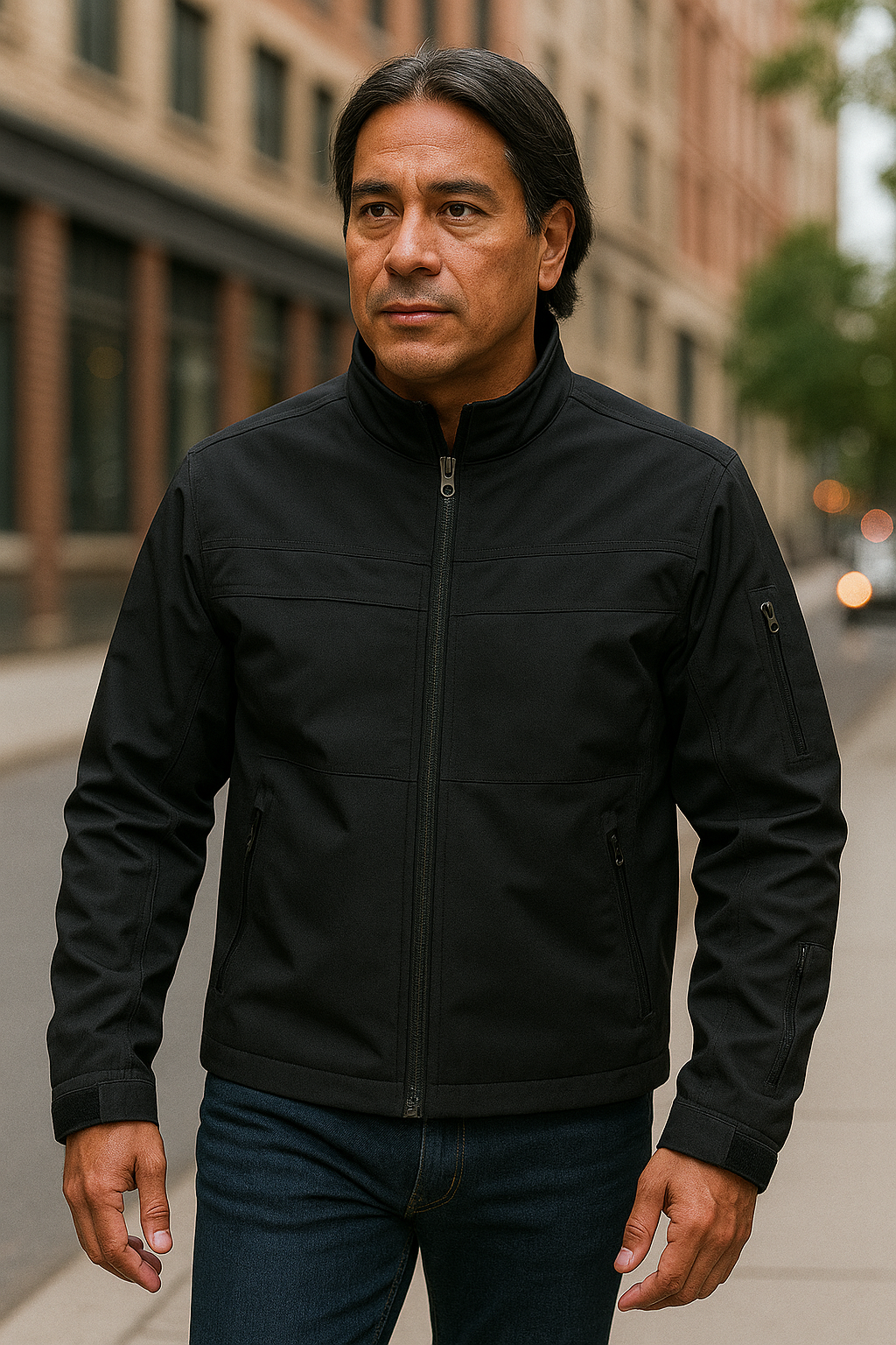 Veste homme Metal imperméable et anti-coupures